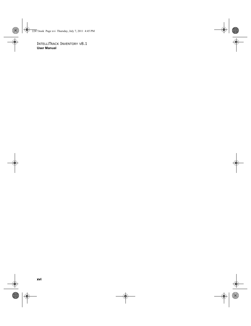 IntelliTrack Inventory Management User Manual | Page 16 / 366
