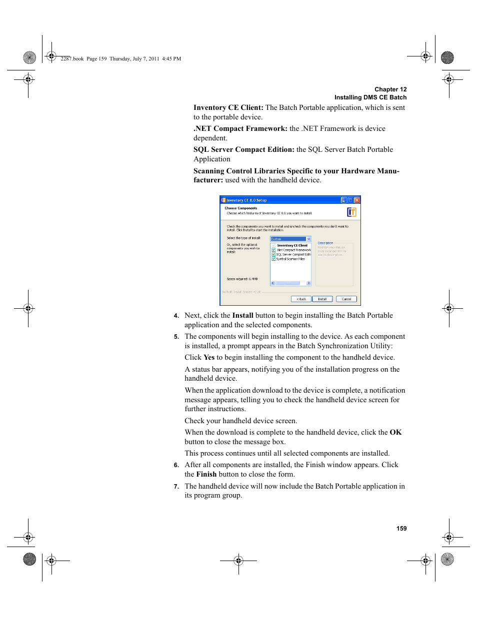 IntelliTrack Inventory Management User Manual | Page 185 / 366