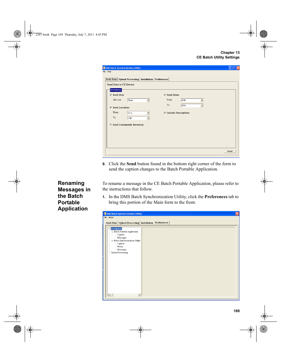 IntelliTrack Inventory Management User Manual | Page 195 / 366
