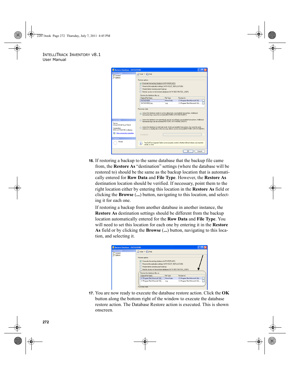 IntelliTrack Inventory Management User Manual | Page 298 / 366