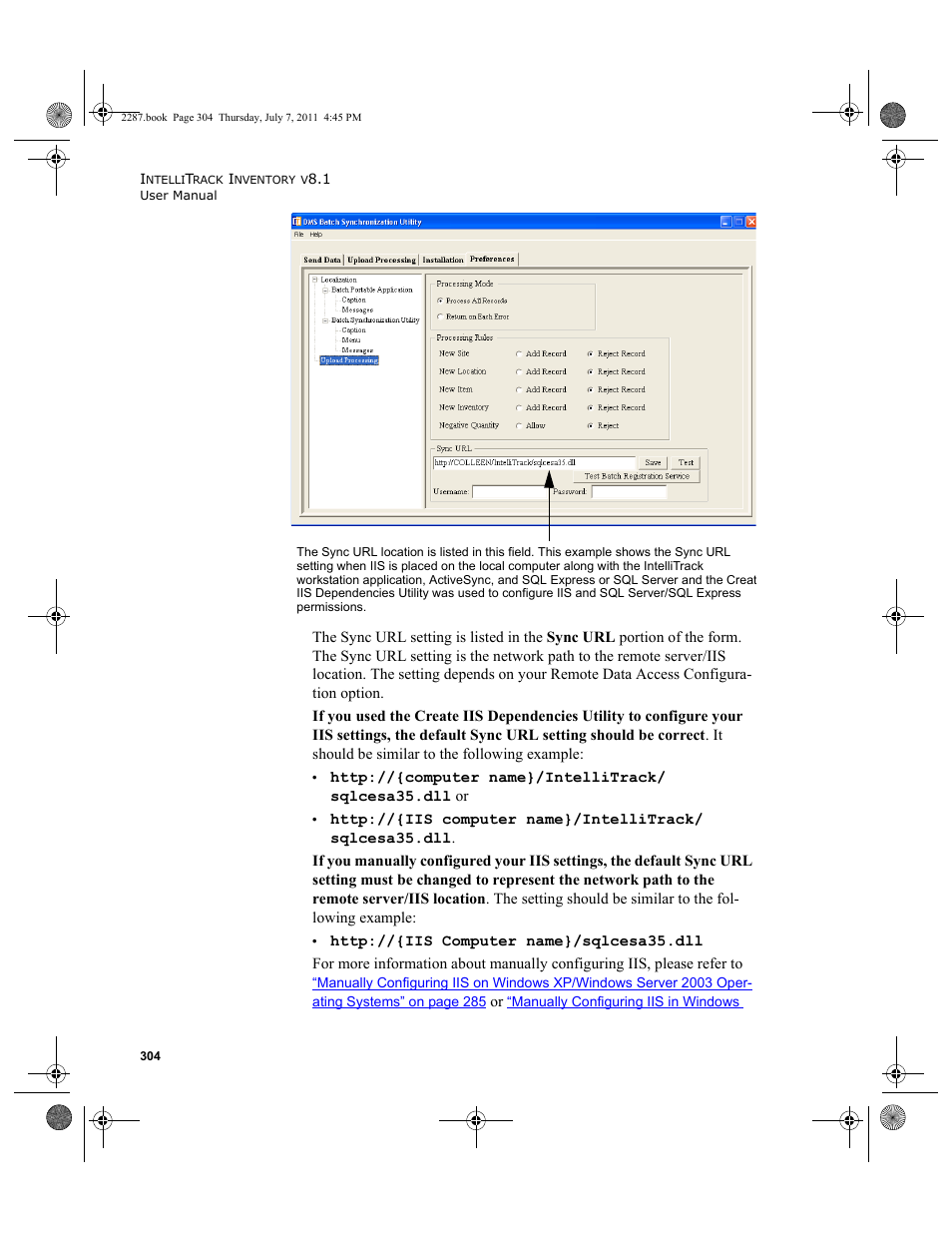 IntelliTrack Inventory Management User Manual | Page 330 / 366