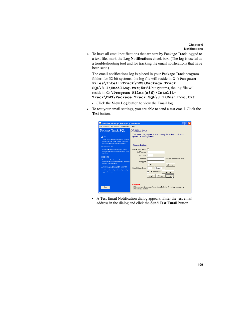IntelliTrack Package Track User Manual | Page 123 / 296