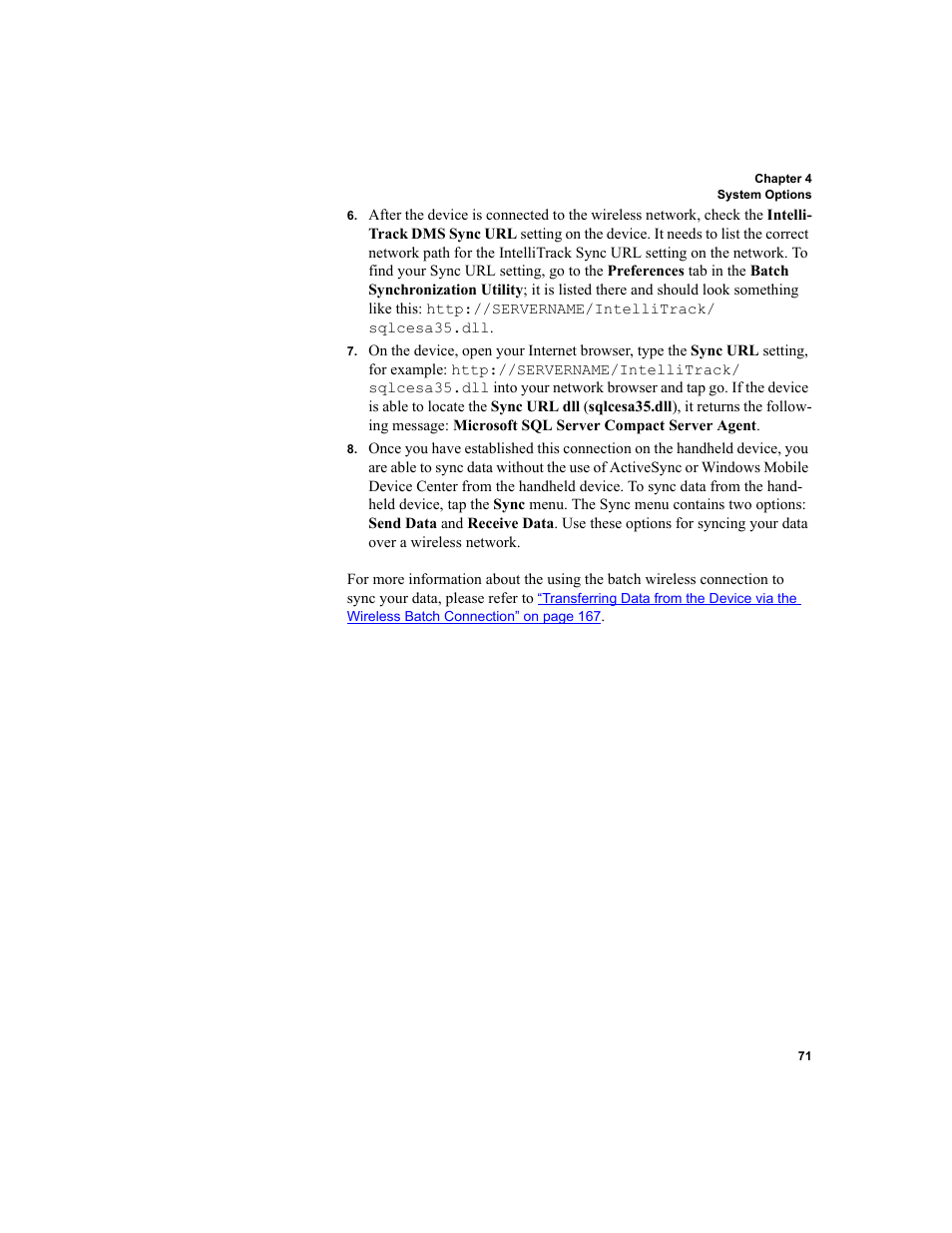 IntelliTrack Package Track User Manual | Page 85 / 296