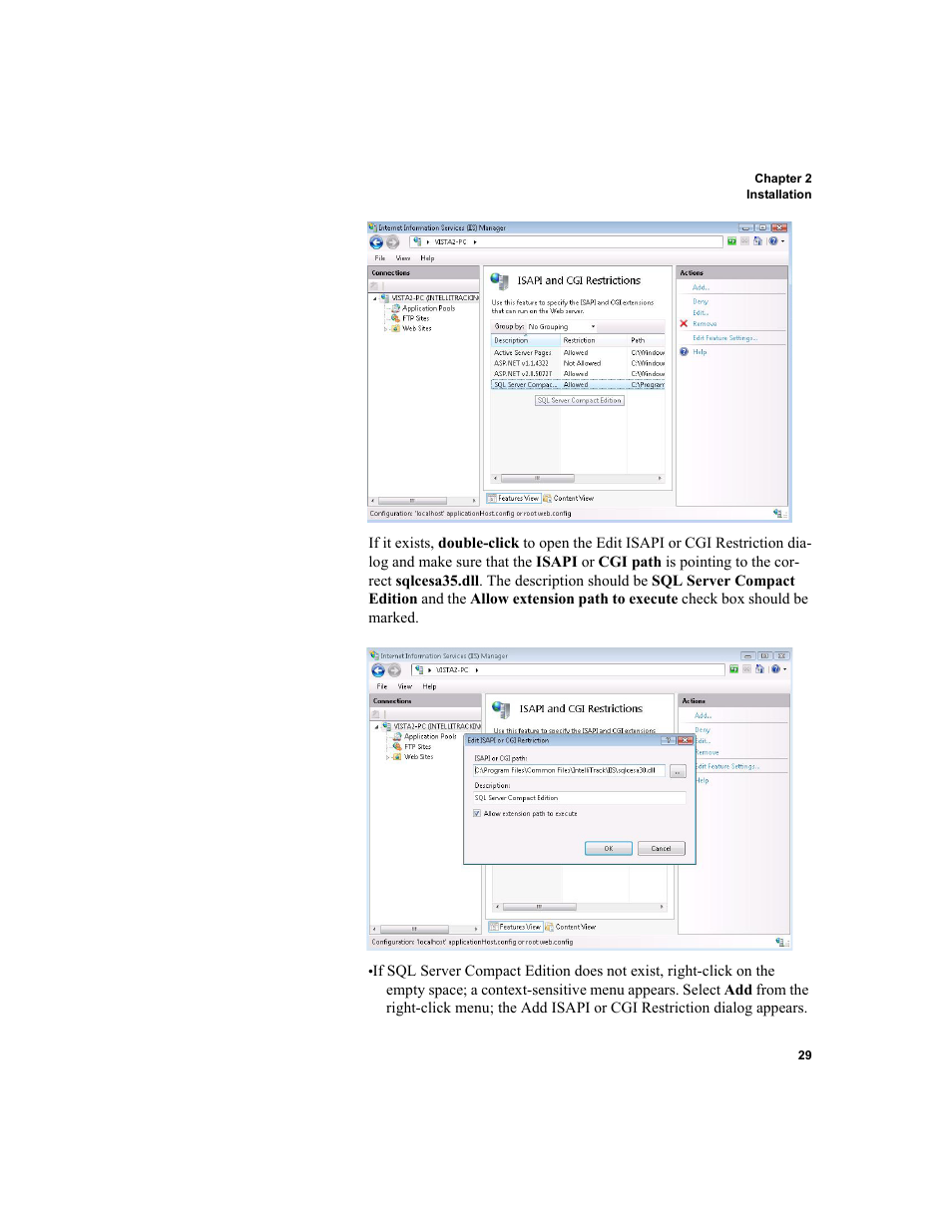 IntelliTrack Package Track User Manual | Page 45 / 230
