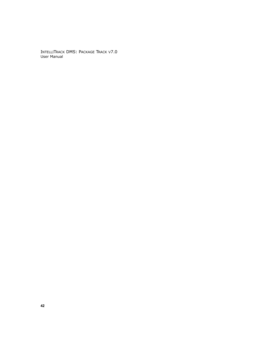 IntelliTrack Package Track User Manual | Page 58 / 230