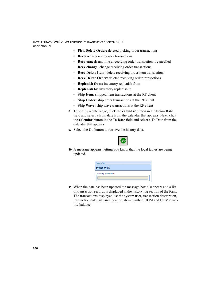 IntelliTrack WMS – Warehouse Management System User Manual | Page 292 / 466