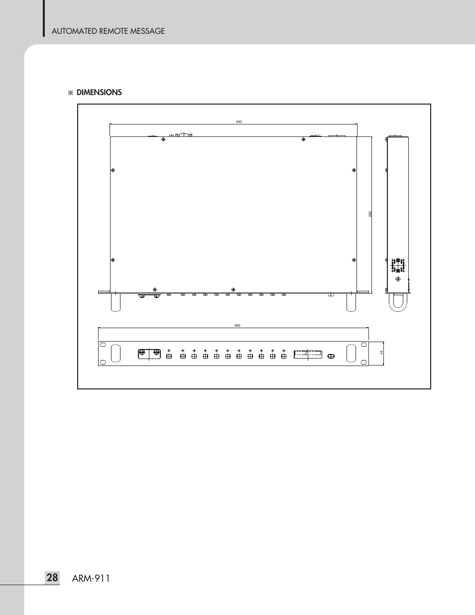 Arm-911 | Inter-M ARM-911 User Manual | Page 31 / 32