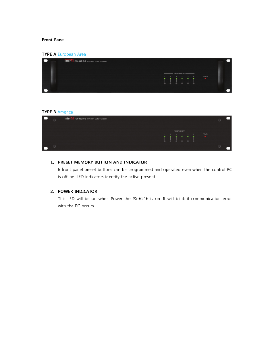Inter-M PX-6216 User Manual | Page 7 / 19