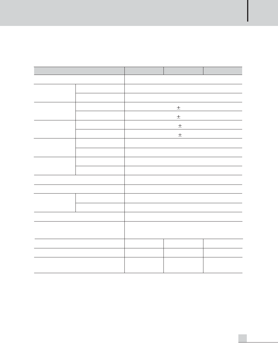 Specifications | Inter-M PX-8000 User Manual | Page 23 / 28