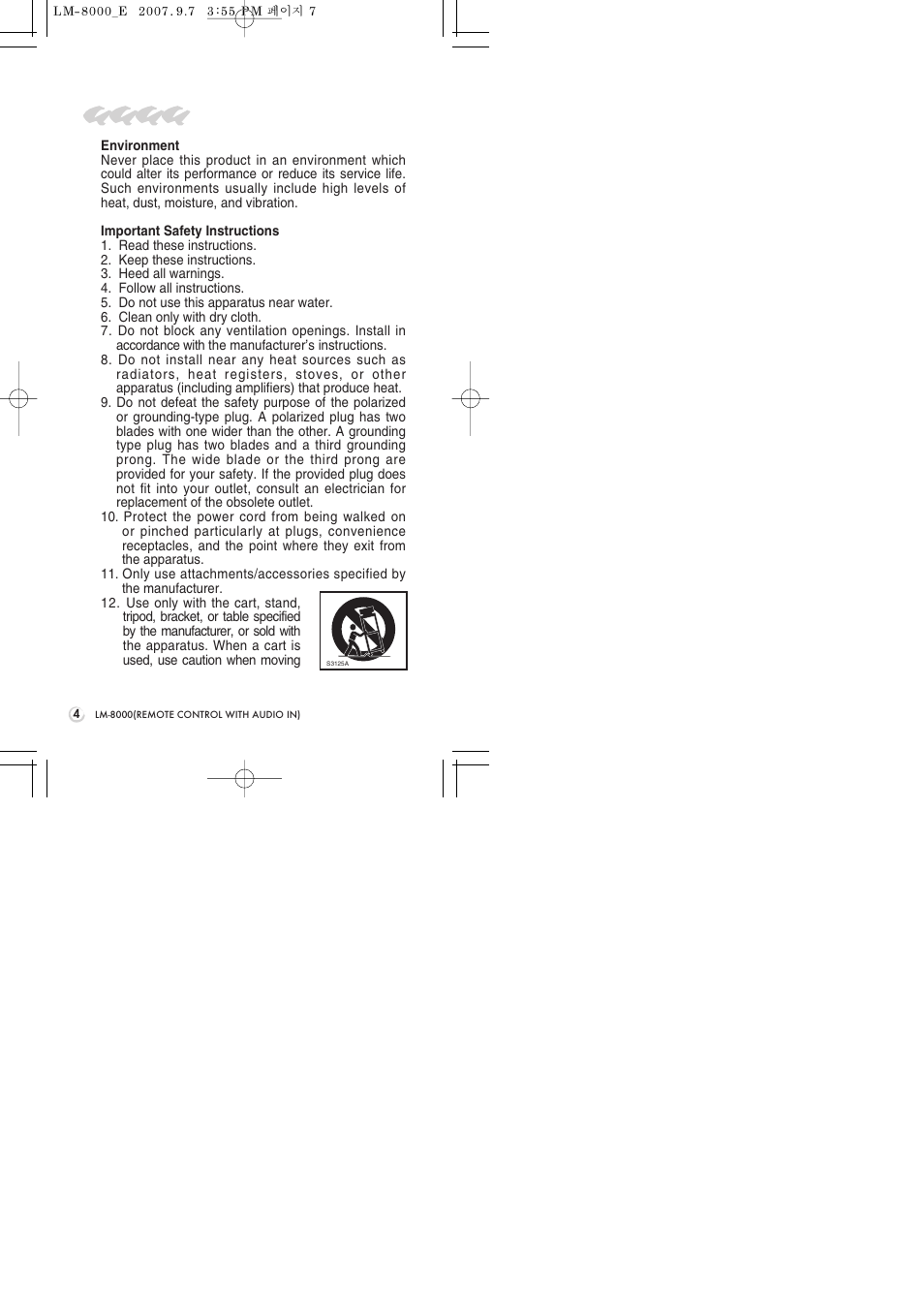 Installation | Inter-M LM-8000 User Manual | Page 6 / 20