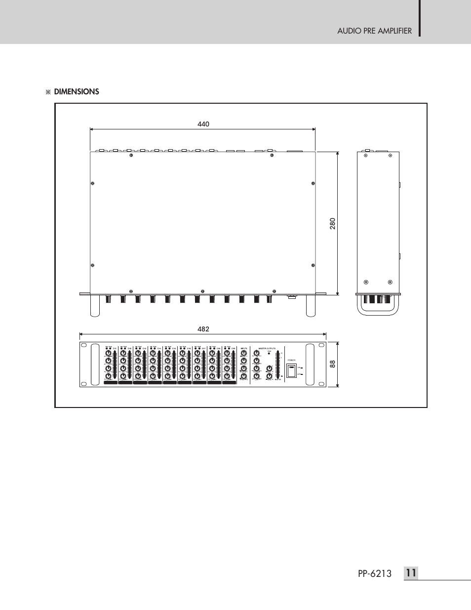 Pp-6213 | Inter-M PP-6213 User Manual | Page 13 / 15