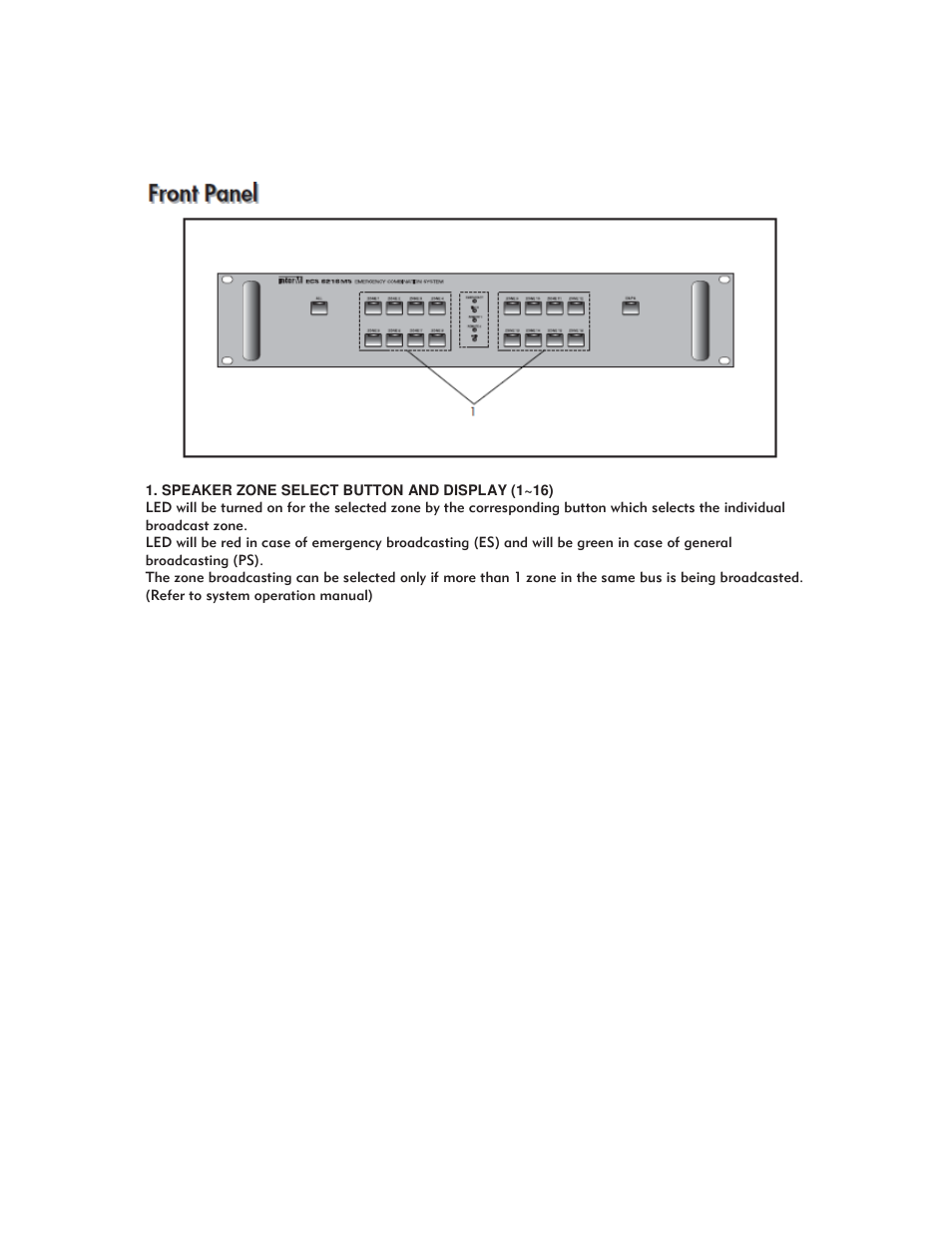 Inter-M ECS-6216S User Manual | Page 8 / 14