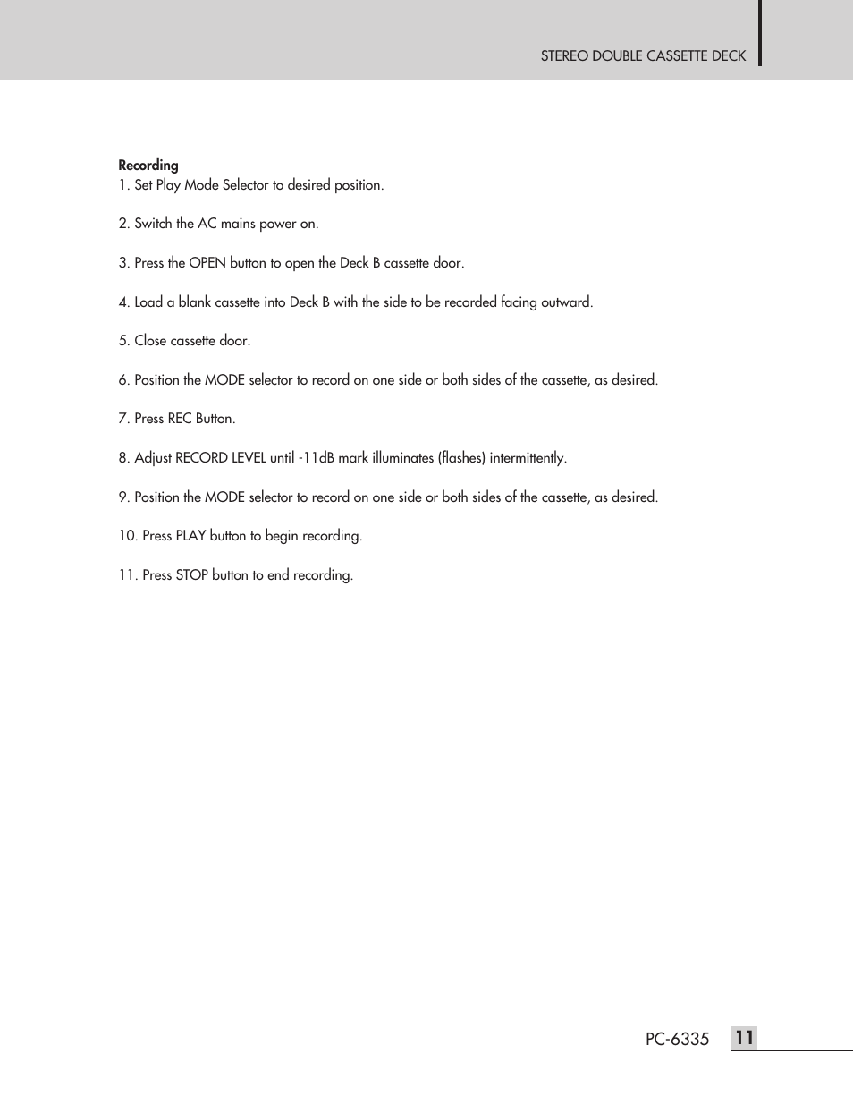 Inter-M PC-6335 User Manual | Page 13 / 24