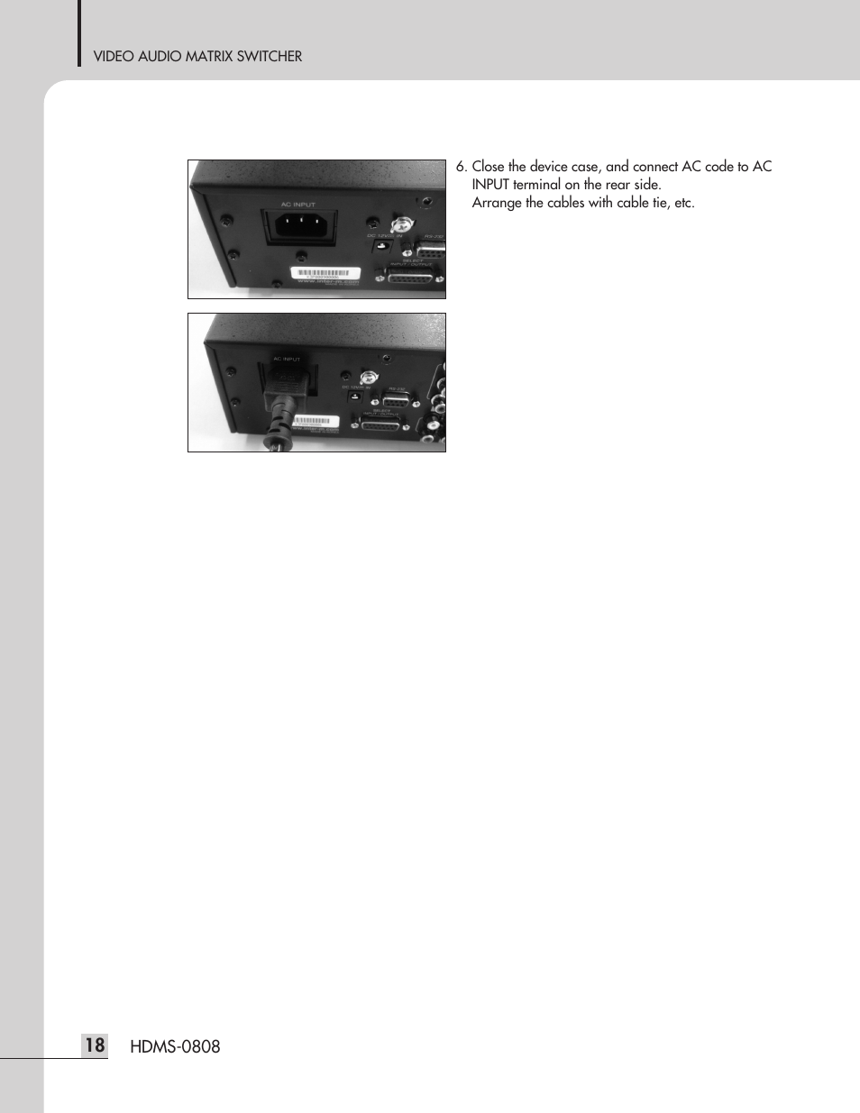 Inter-M HDMS-0808 User Manual | Page 20 / 23