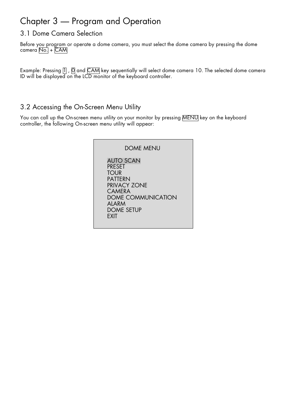 Chapter 3 — program and operation | Inter-M HDRC-Z440 User Manual | Page 11 / 36