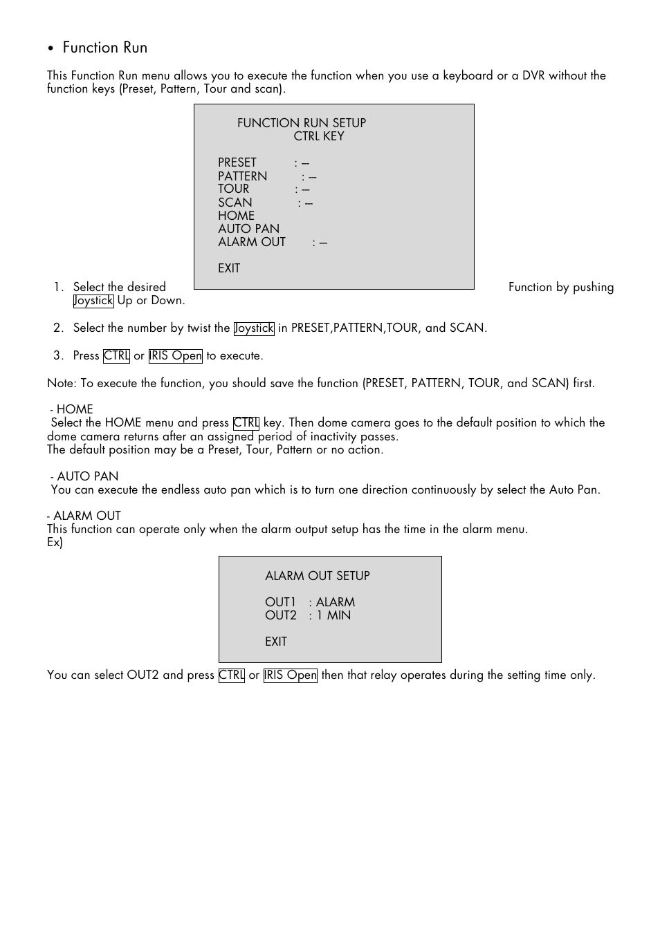 Function run | Inter-M HDRC-Z440 User Manual | Page 28 / 36