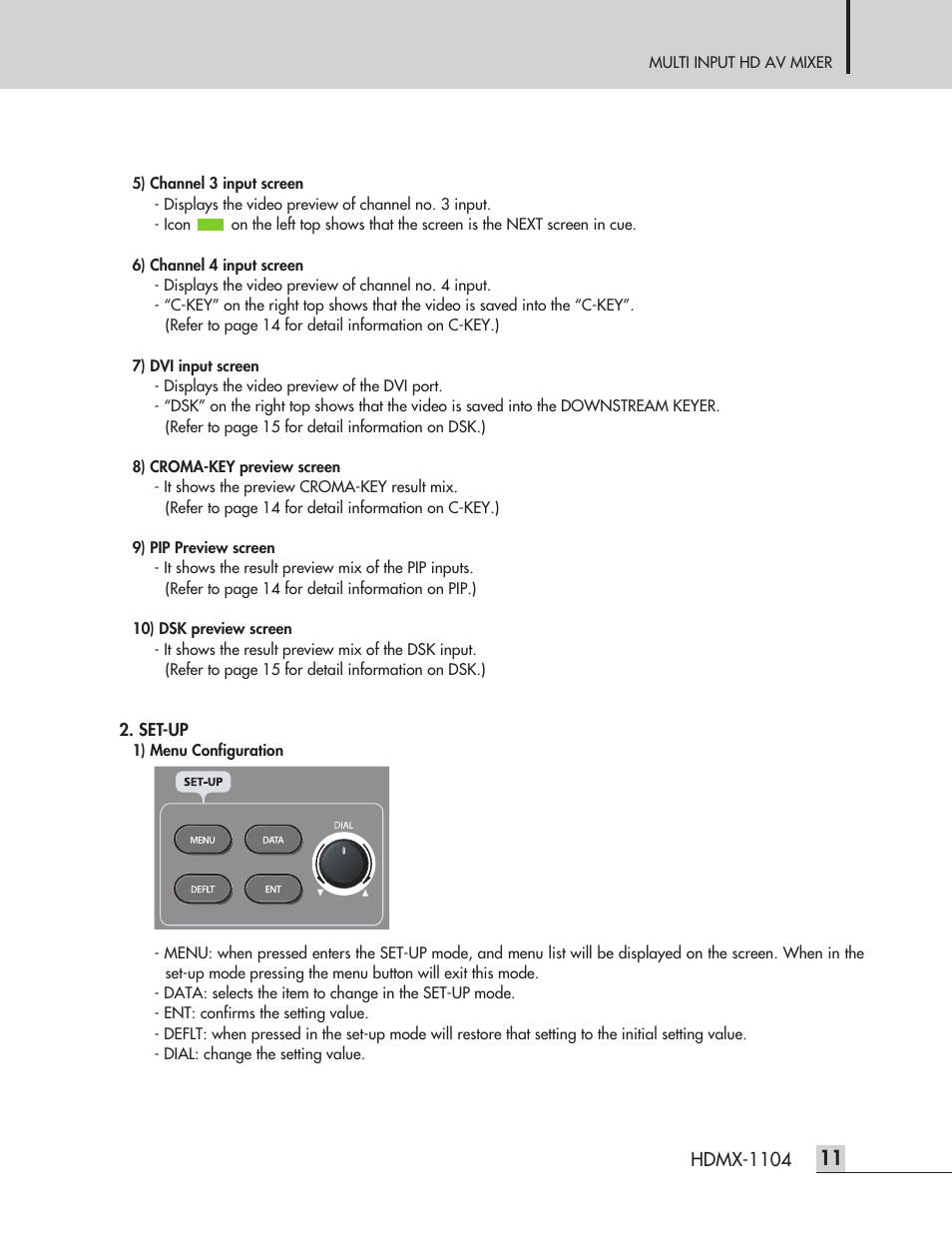 Inter-M HDMX-1104 User Manual | Page 13 / 28