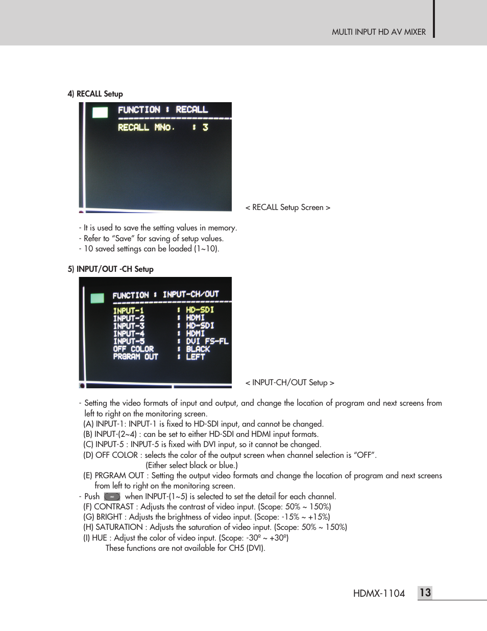 Inter-M HDMX-1104 User Manual | Page 15 / 28