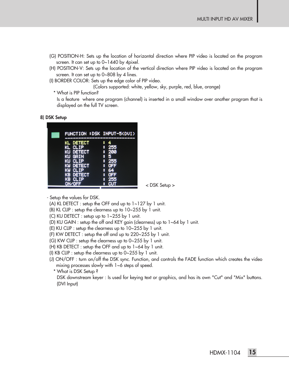 Inter-M HDMX-1104 User Manual | Page 17 / 28