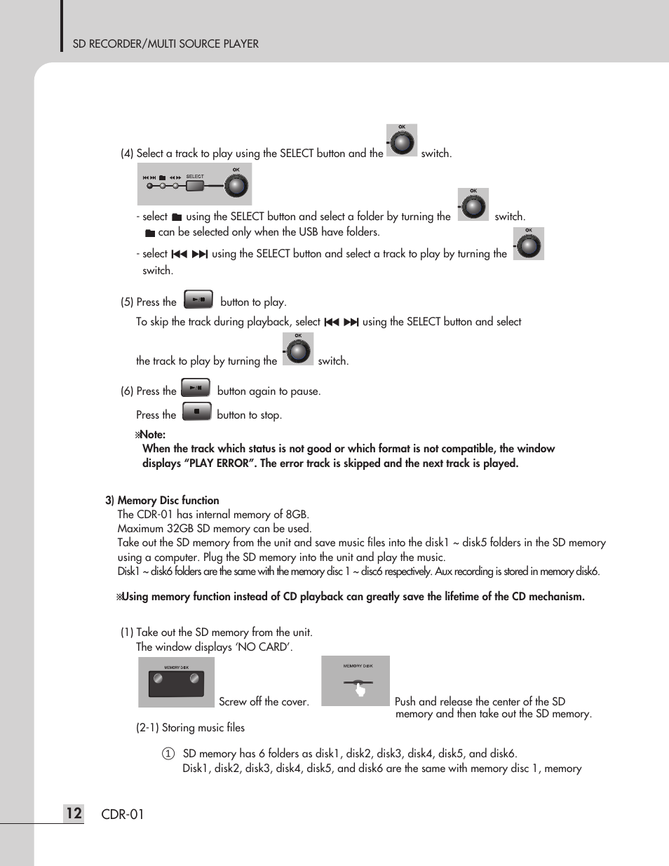 Inter-M CDR-01 User Manual | Page 14 / 28