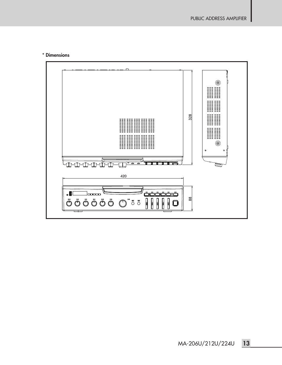 Inter-M MA-212U User Manual | Page 15 / 20