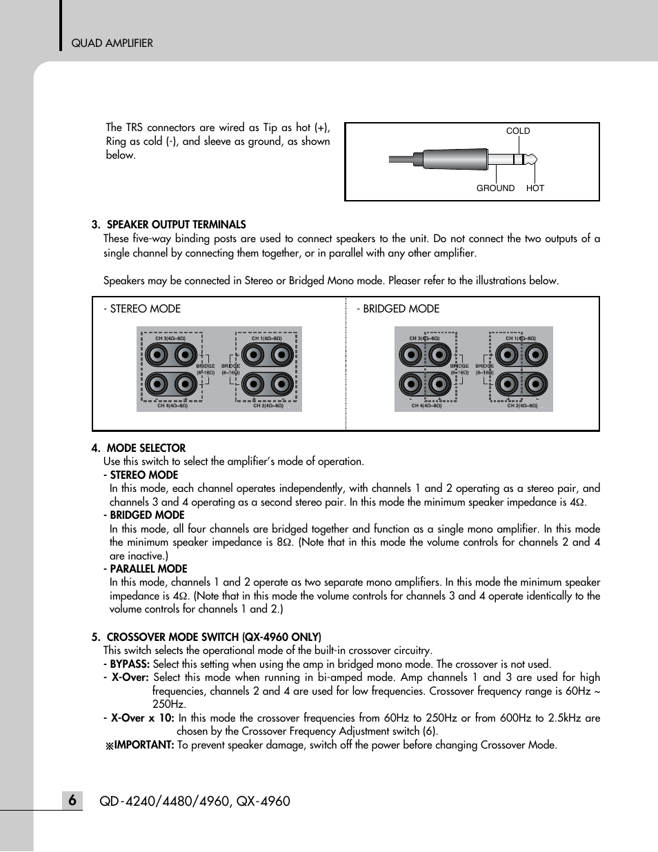Inter-M QD-4960 User Manual | Page 8 / 26