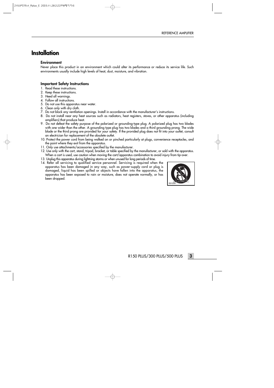 Installation | Inter-M R150PLUS User Manual | Page 5 / 18