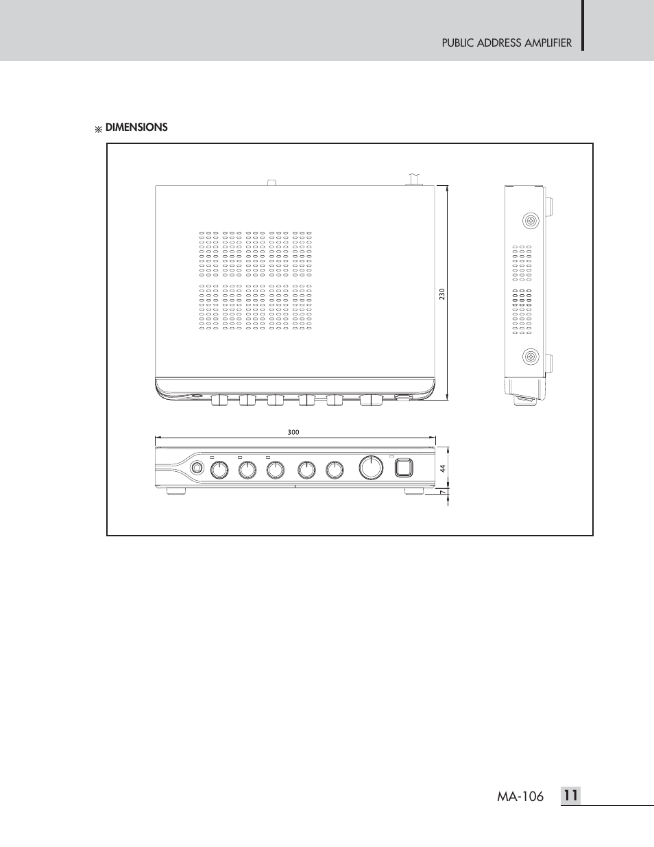 Inter-M MA-106 User Manual | Page 13 / 16