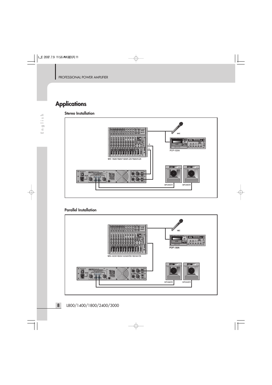 Applications | Inter-M L-2400 User Manual | Page 10 / 67