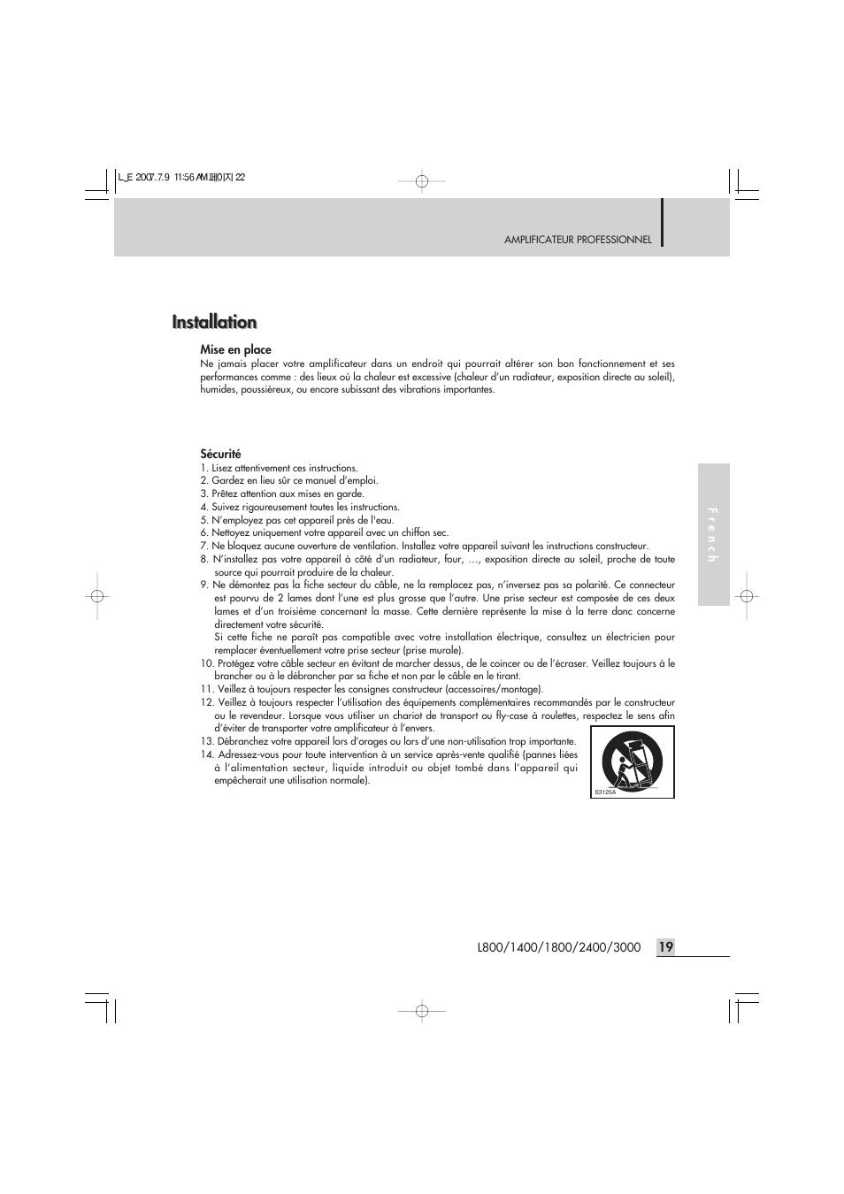 Installation | Inter-M L-2400 User Manual | Page 21 / 67