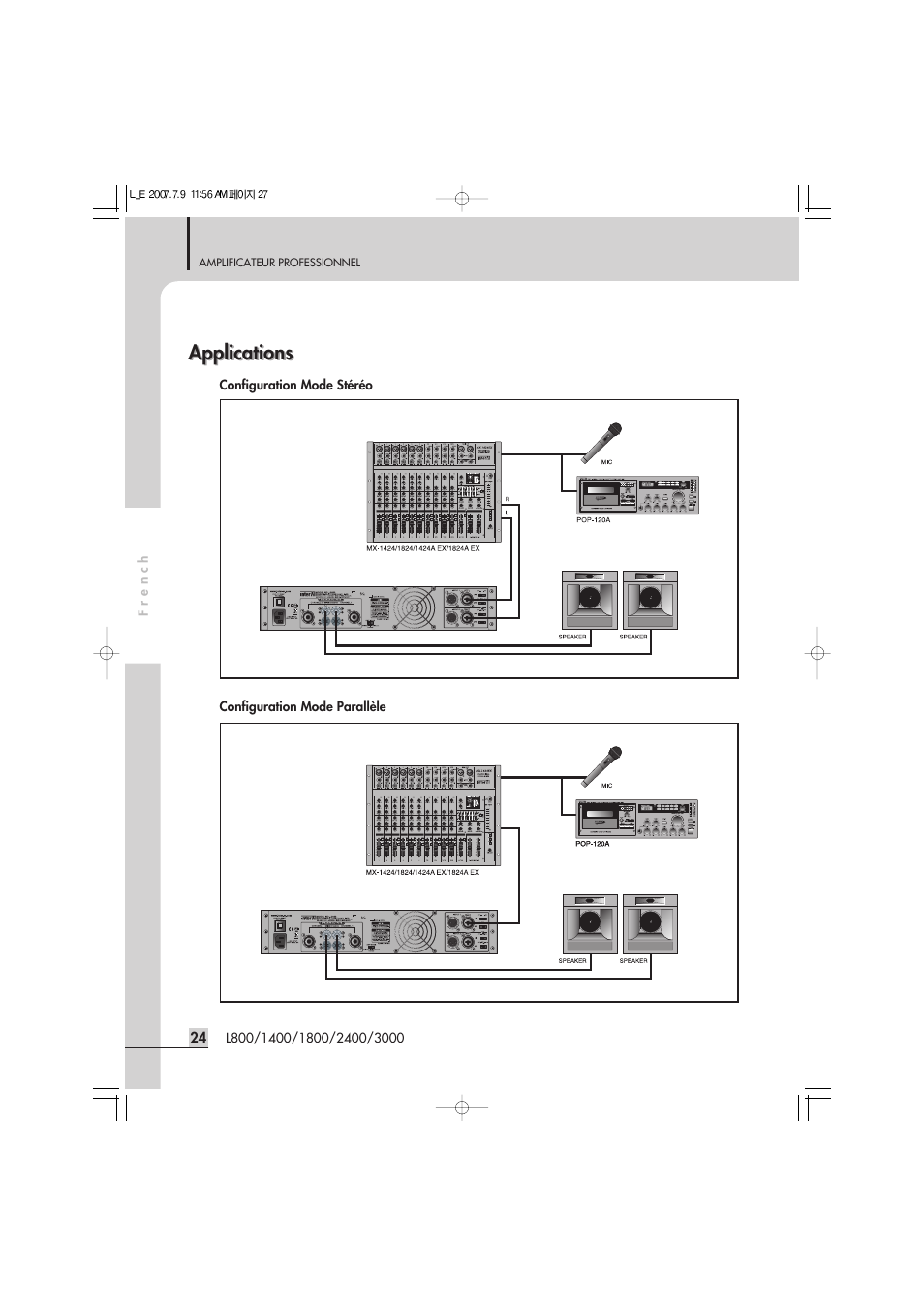 Applications | Inter-M L-2400 User Manual | Page 26 / 67