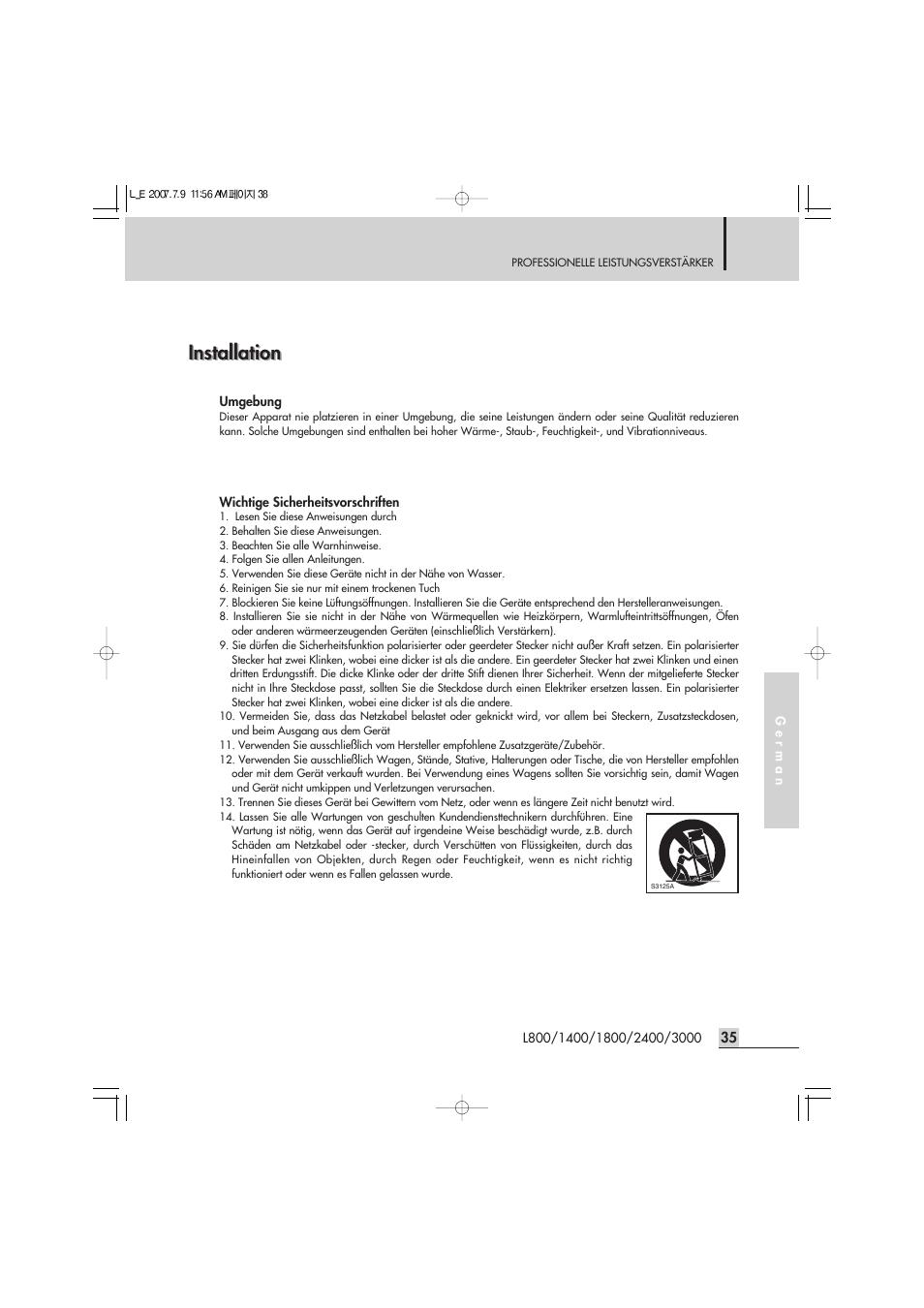 Installation | Inter-M L-2400 User Manual | Page 37 / 67