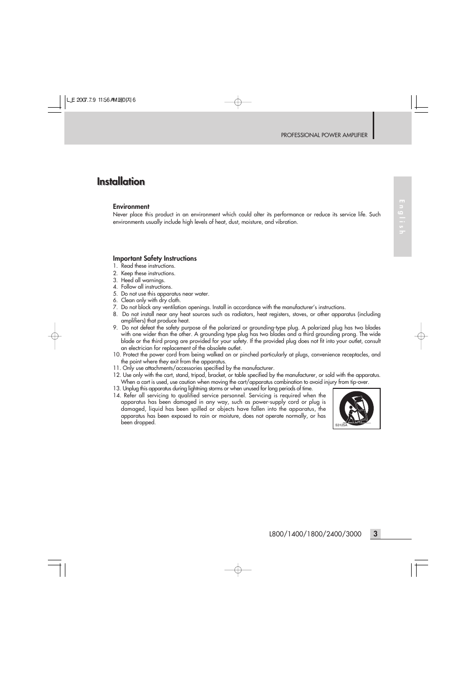 Installation | Inter-M L-2400 User Manual | Page 5 / 67