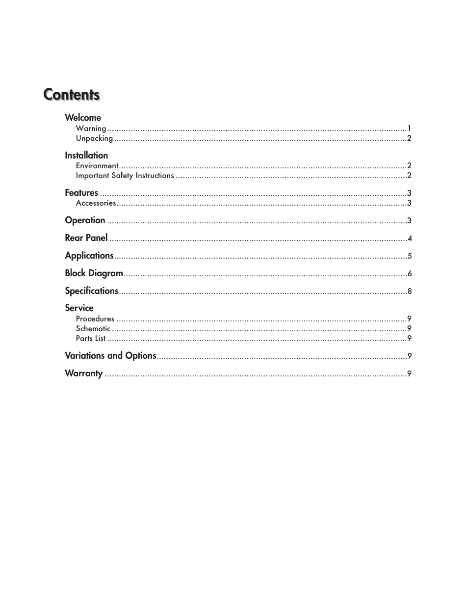 Inter-M OT-4960 User Manual | Page 2 / 12