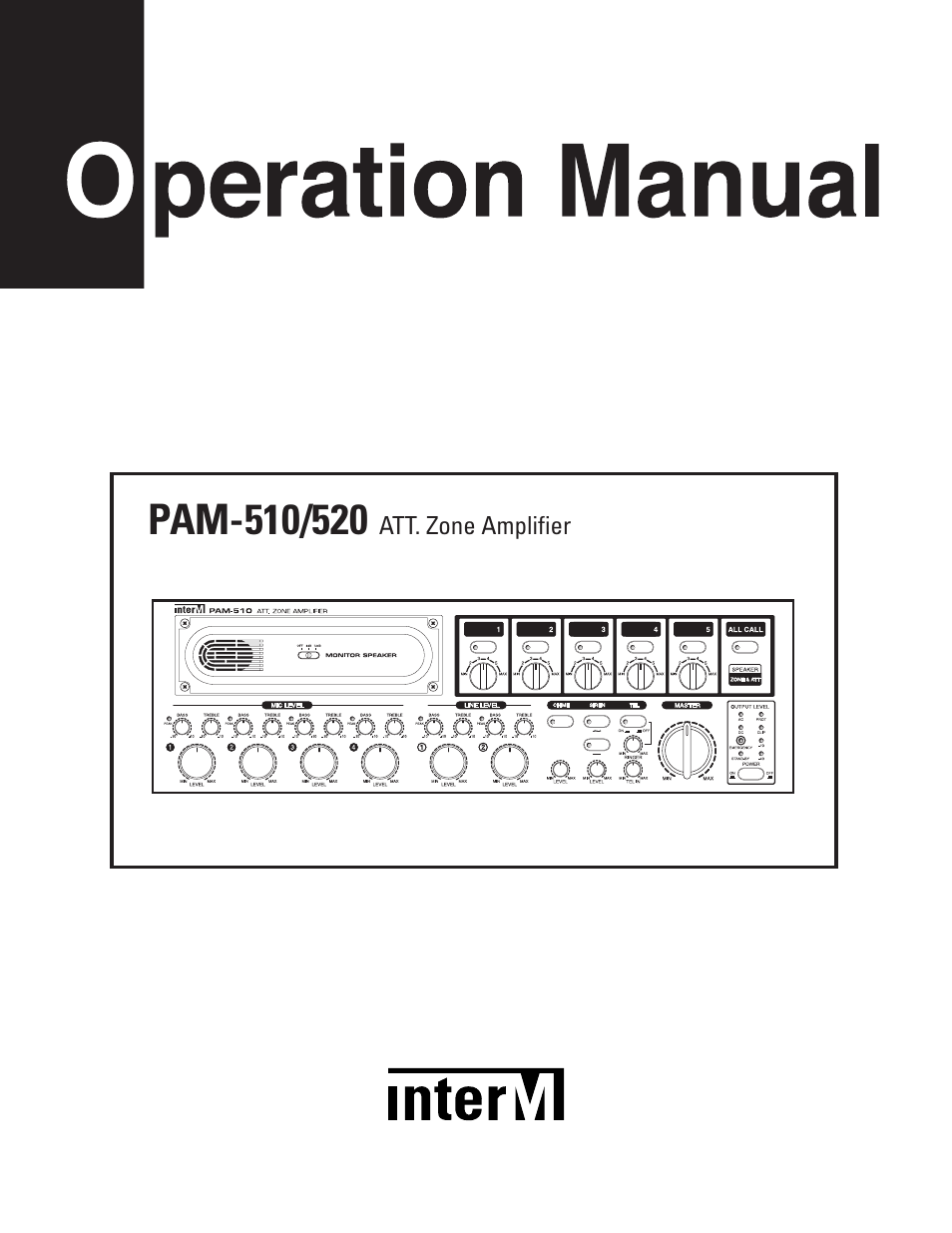 Inter-M PAM-520 User Manual | Page 2 / 19