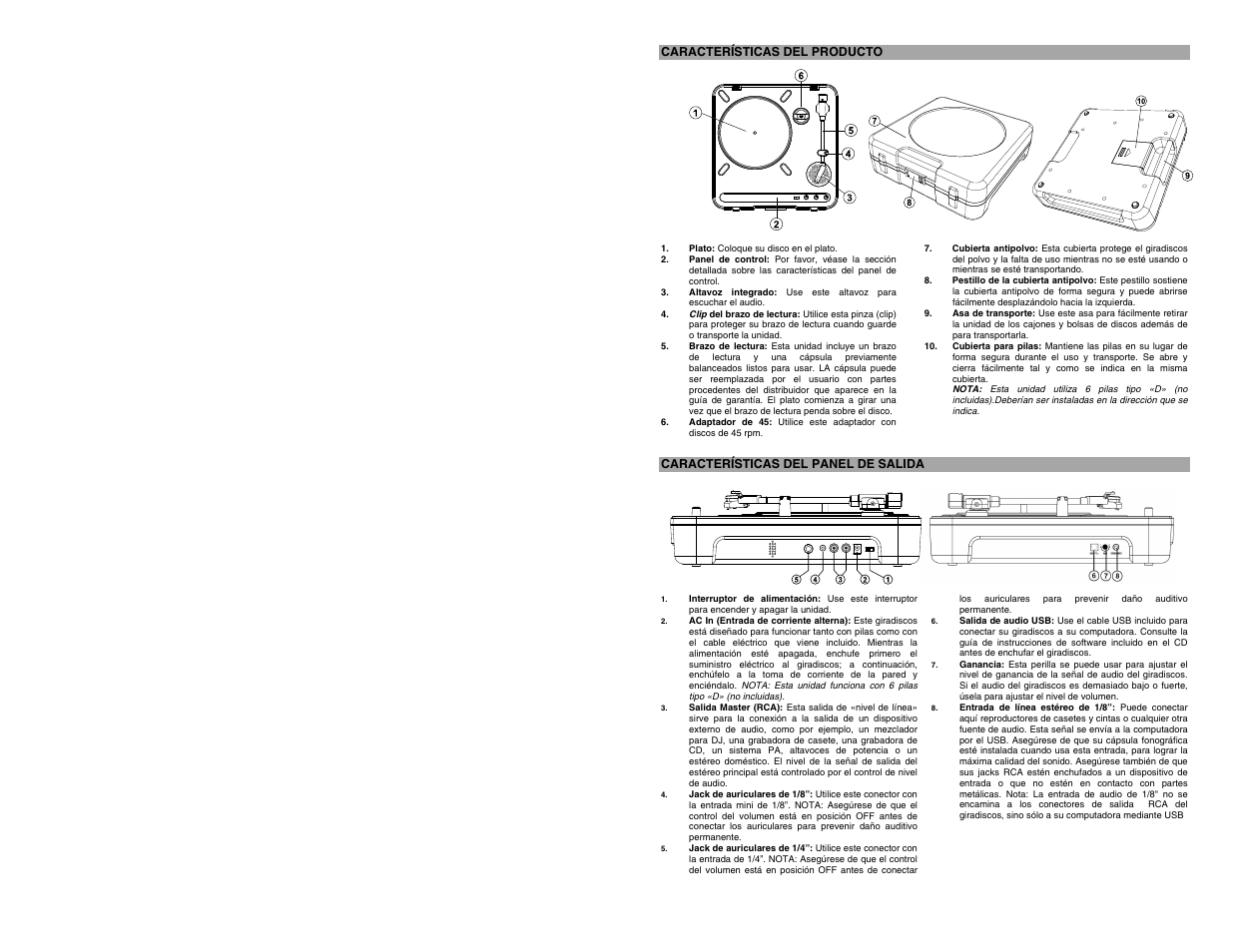 ION Audio Mobile LP [iPTUSB White] User Manual | Page 7 / 20