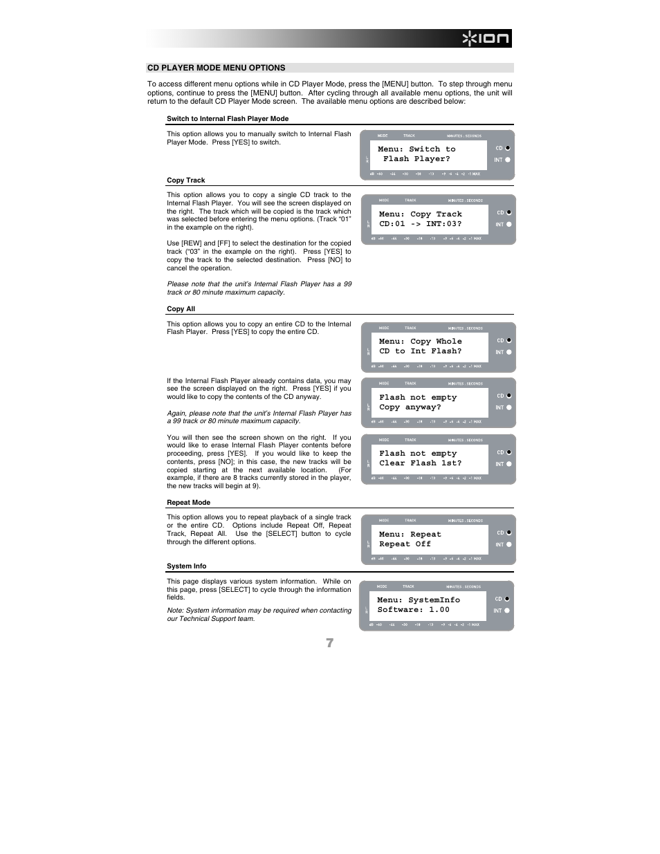 ION Audio LP 2 CD User Manual | Page 9 / 92