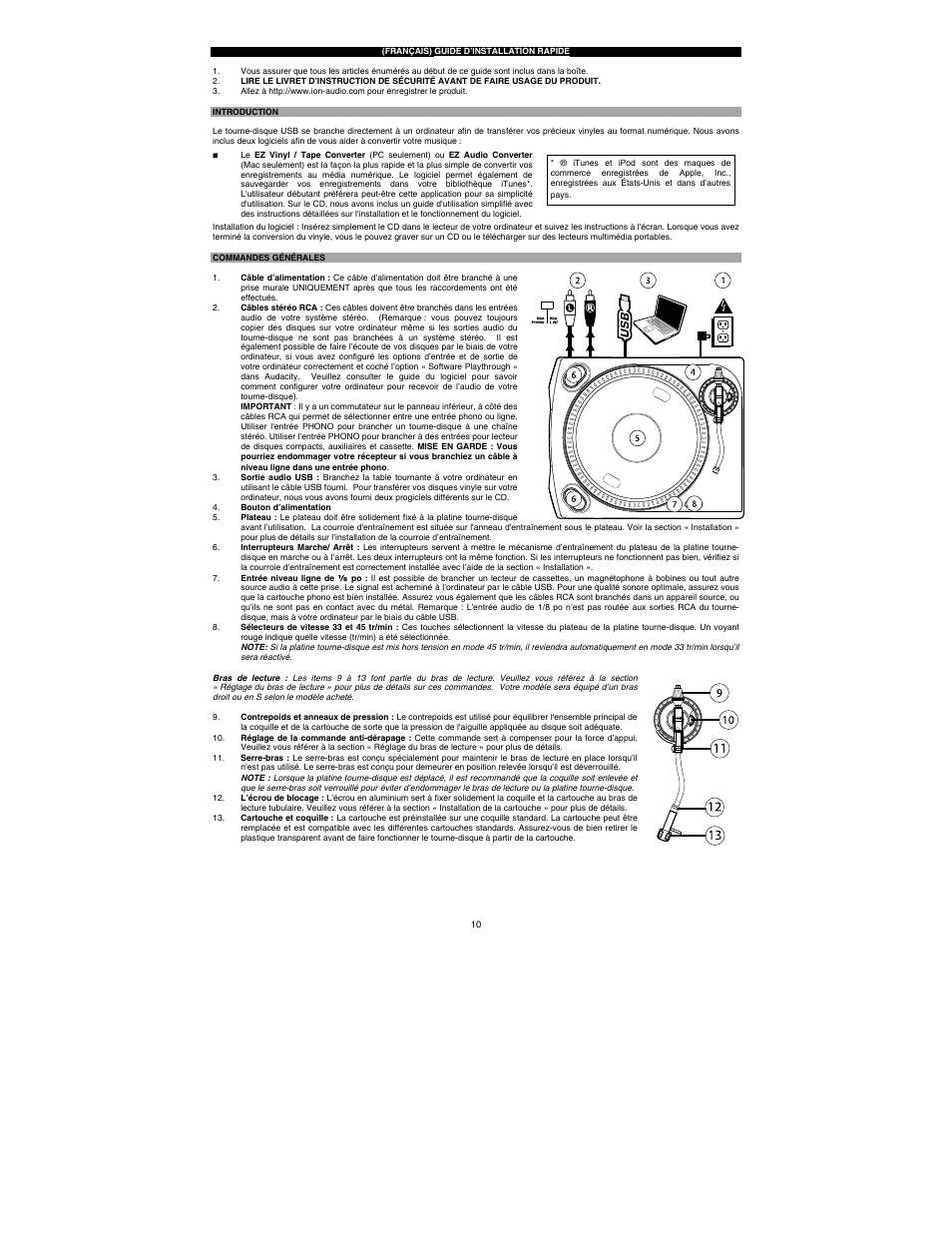 ION Audio TTUSB User Manual | Page 10 / 16