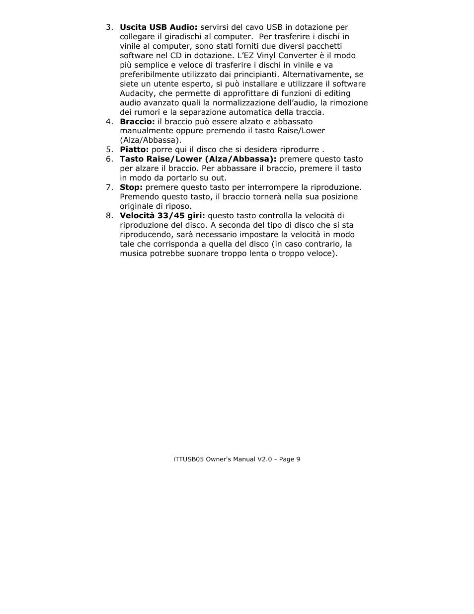 ION Audio TTUSB05 User Manual | Page 11 / 12