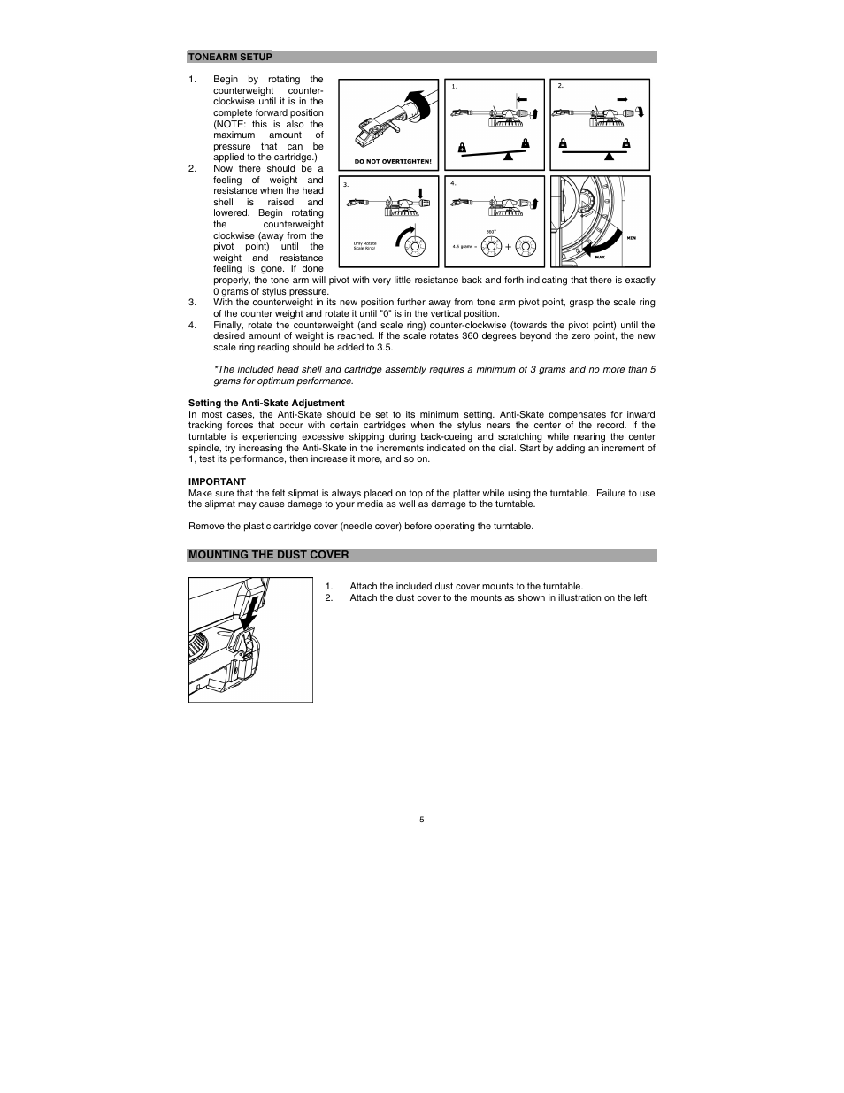 ION Audio TTUSB10 User Manual | Page 5 / 20
