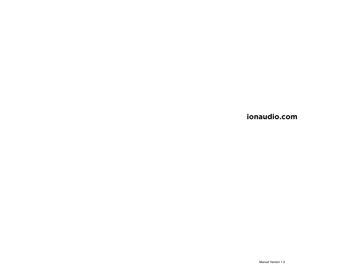ION Audio Sound Lounge User Manual | Page 16 / 16