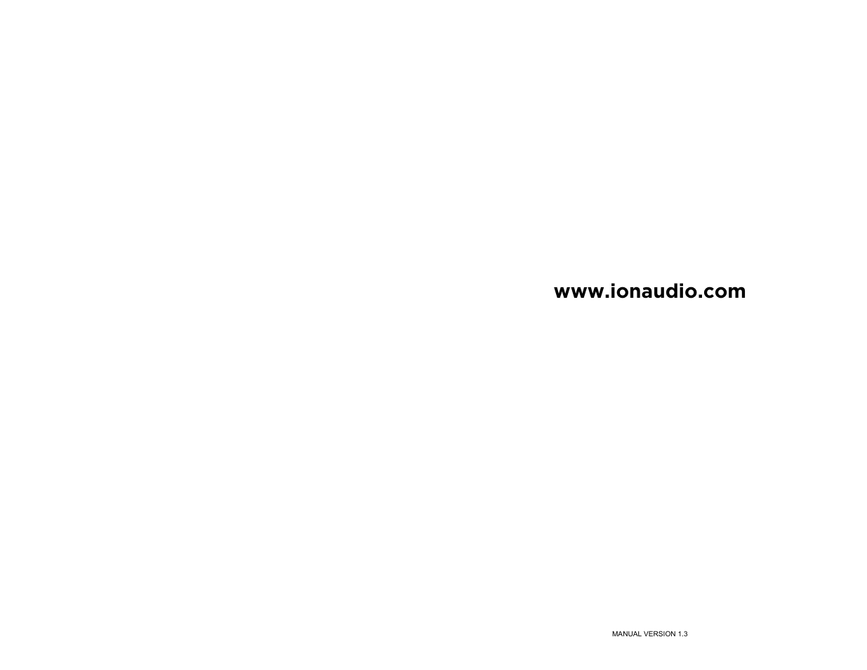 ION Audio Room Rocker User Manual | Page 28 / 28