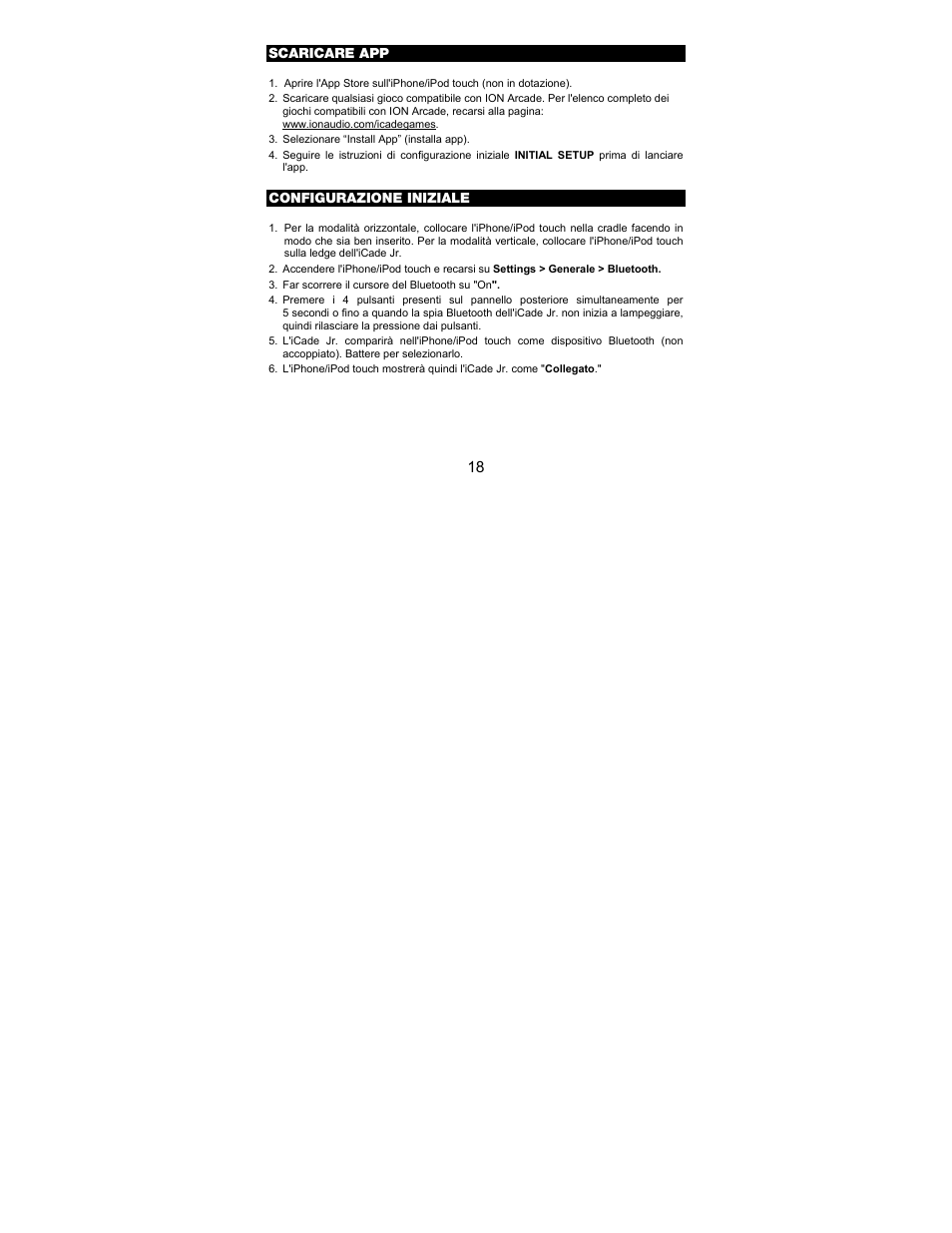 ION Audio iCade Jr. User Manual | Page 18 / 32