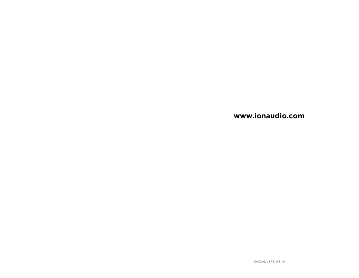 ION Audio BLOCK ROCKER User Manual | Page 20 / 20