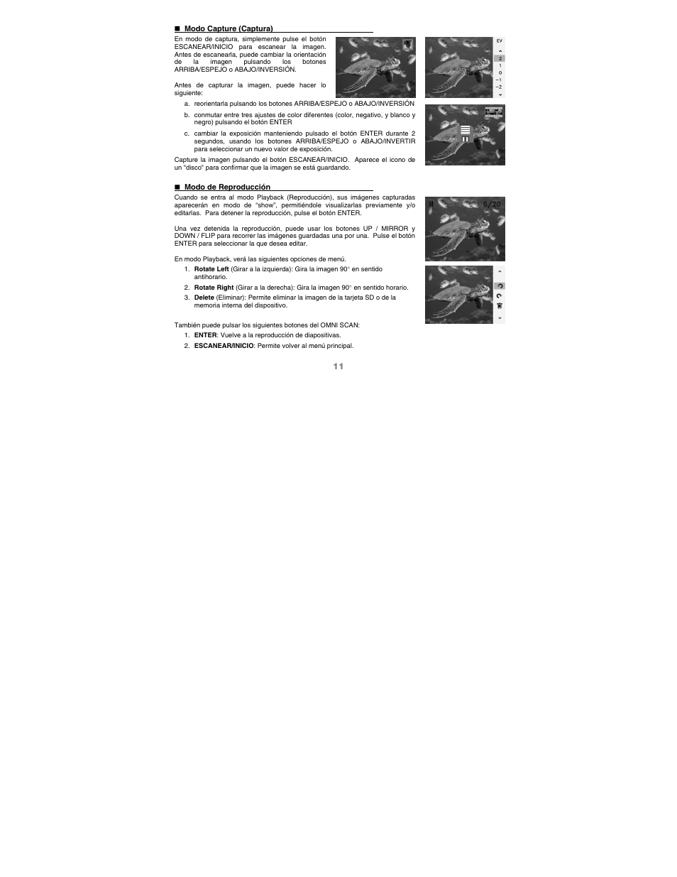 ION Audio Omni Scan User Manual | Page 11 / 36