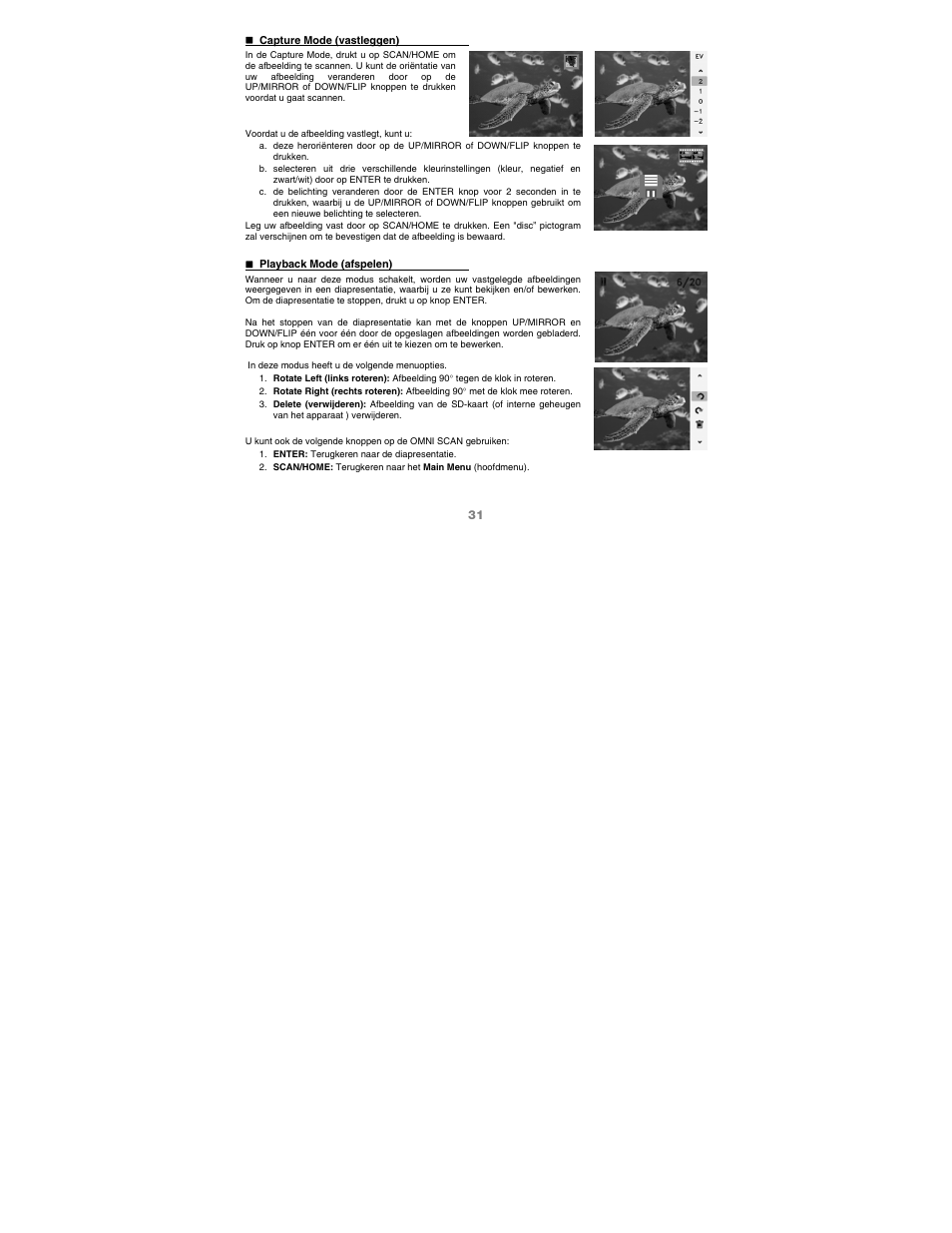 ION Audio Omni Scan User Manual | Page 31 / 36