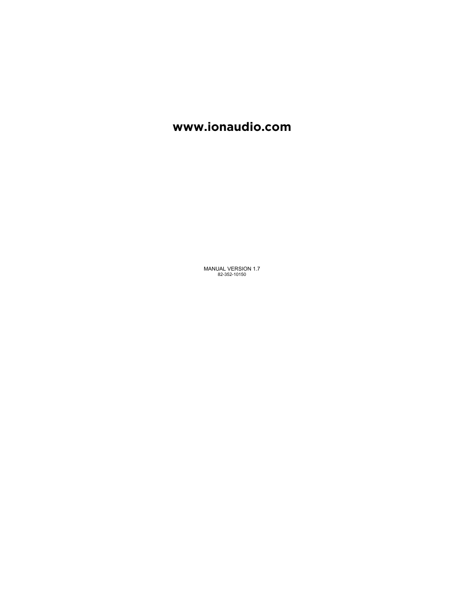 ION Audio Docs 2 Go User Manual | Page 32 / 32