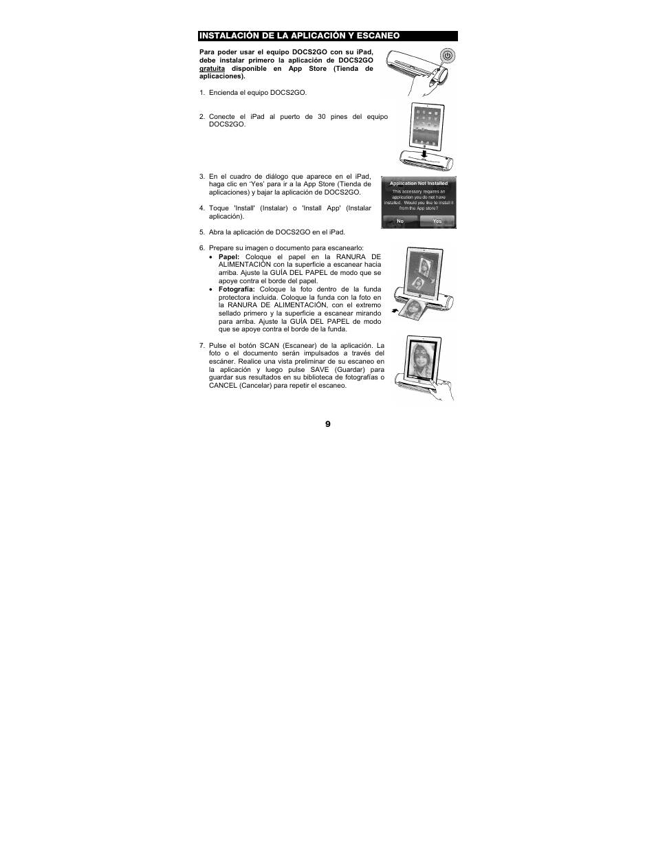 ION Audio Docs 2 Go User Manual | Page 9 / 32