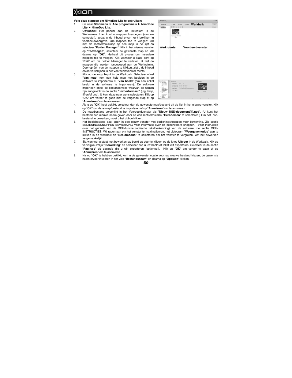 ION Audio Copy Cat User Manual | Page 50 / 56