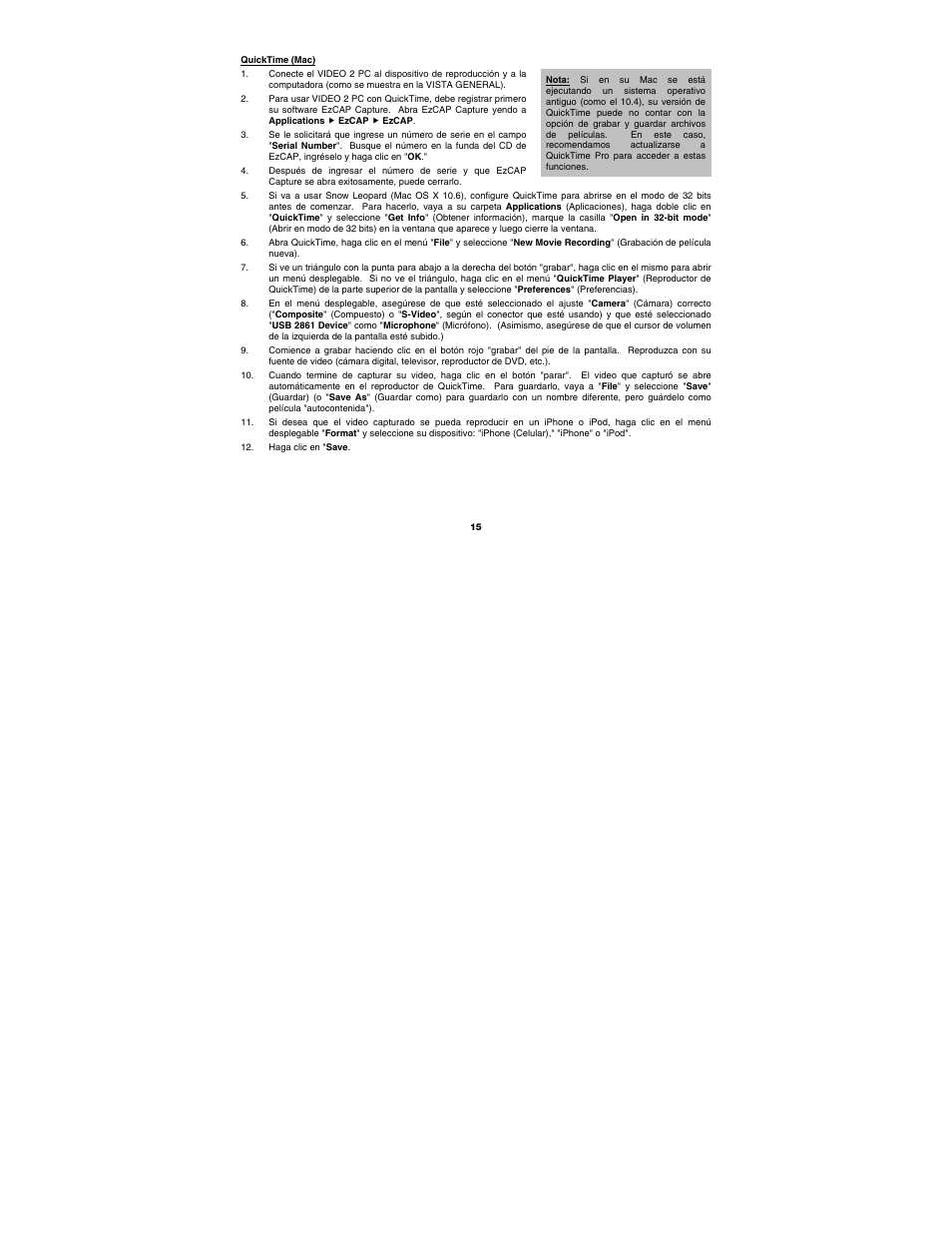 ION Audio Video 2 PC MKII User Manual | Page 15 / 44